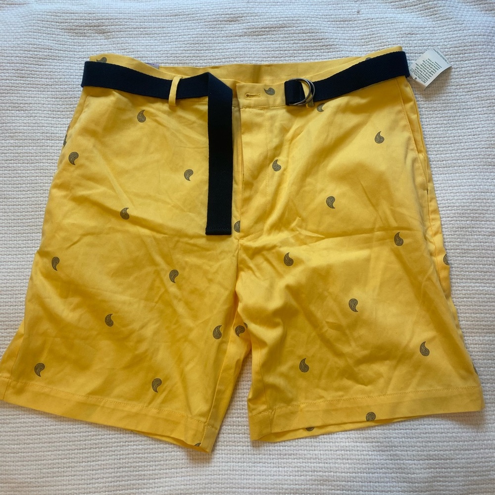 Savane yellow shorts.